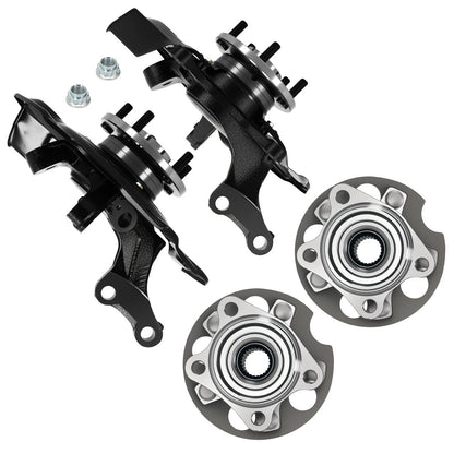 Front Steering Knuckle Rear Wheel Hub for Lexus RX330/RX350/RX400H (2004–2009) - QFE6SU, 4321208020, 435020E030, 477810E010
