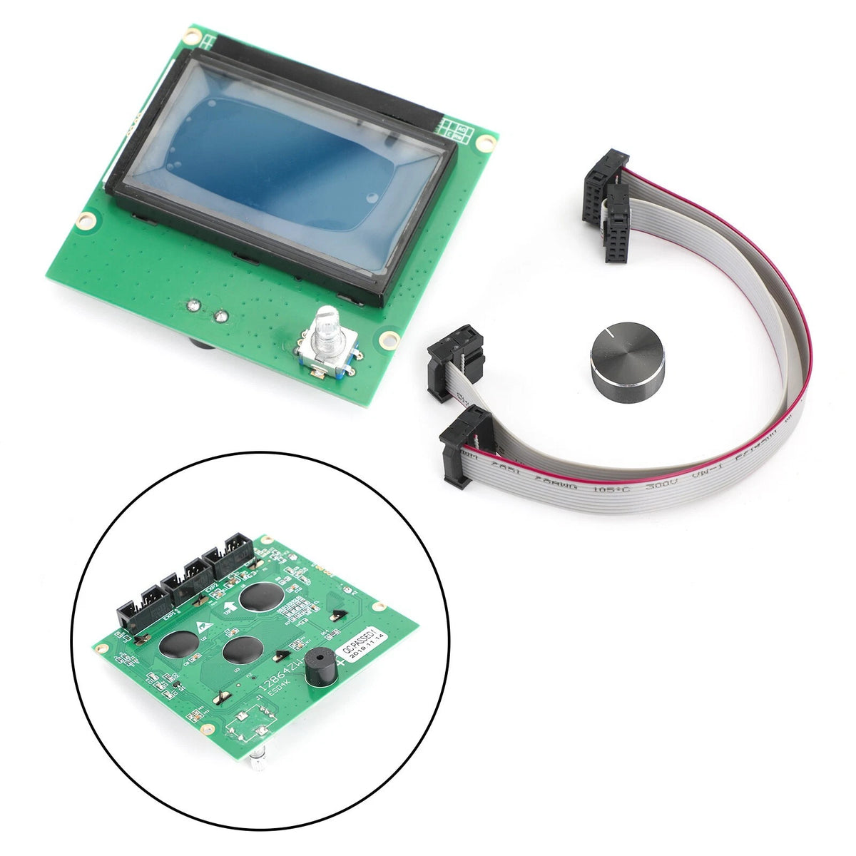 LCD Screen Display Controller with Cable for Creality 3D Ender 3 Pro Ender 5