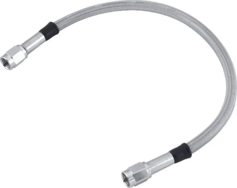 19 Inch Clear Coated Dot Stainless Steel Brake Hose AN-3 for