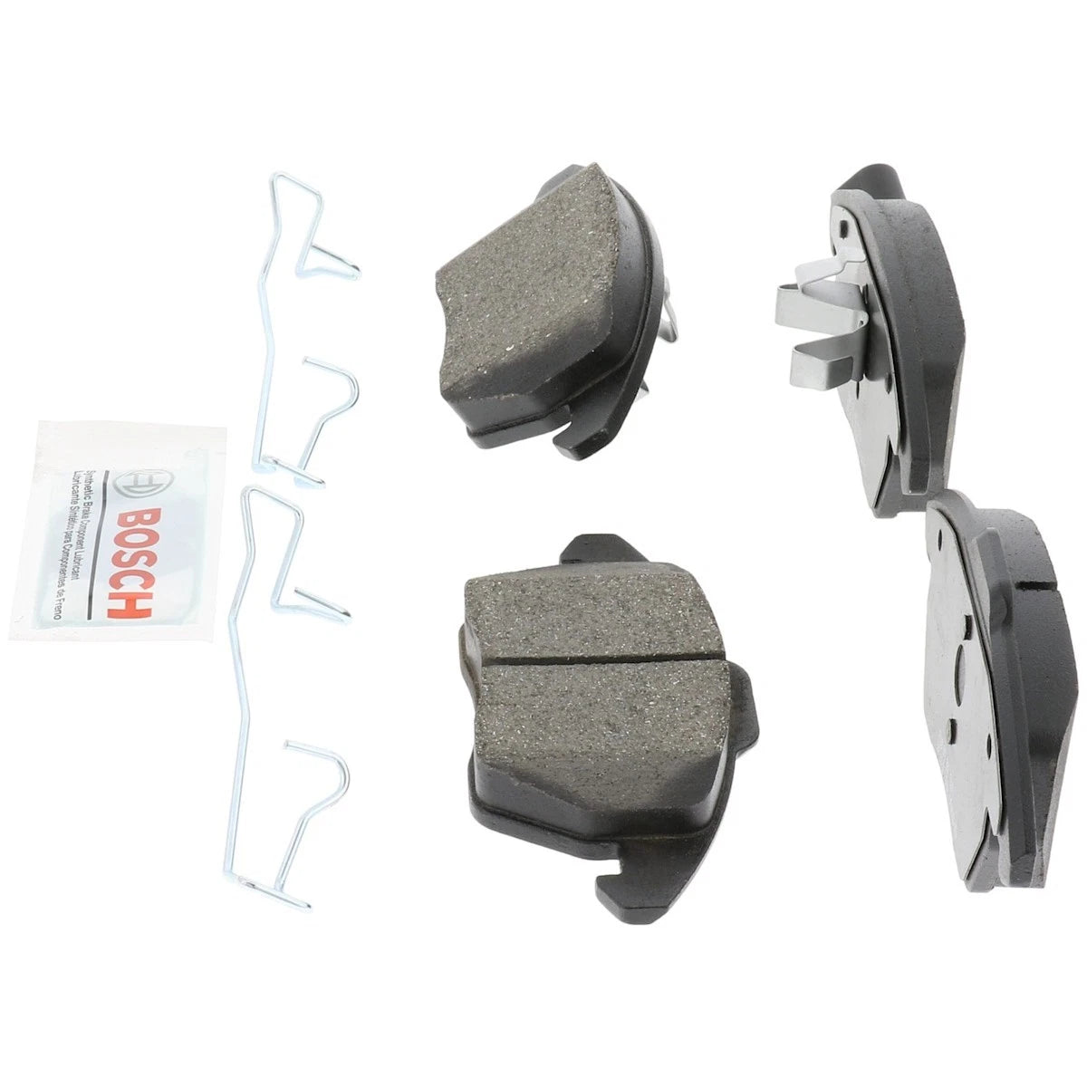 2X Bosch Brake Pad Sets BC1107 for VW Jetta CC Audi A3 (2005–2014)