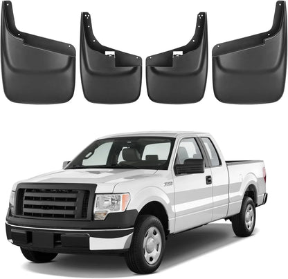 4x Truck Mud Flaps Splash Guards for Ford F-350 Super Duty (1999–2010)
