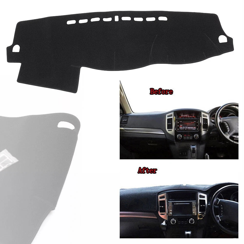 Inner Dashboard Dash Mat Sun Cover for Mitsubishi Pajero (2007–2017)
