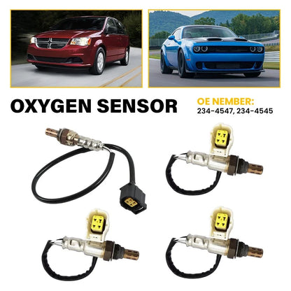 4X Oxygen Sensor Kit for Chrysler Town & Country (2011–2016) Ram C/V (2012–2015)