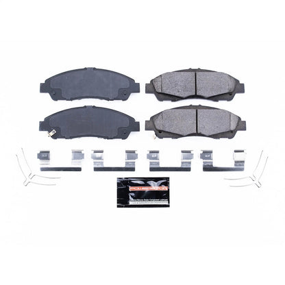 2X Powerstop Z23-1896 Brake Pad Set Front for Chevy Traverse (2017–2020)