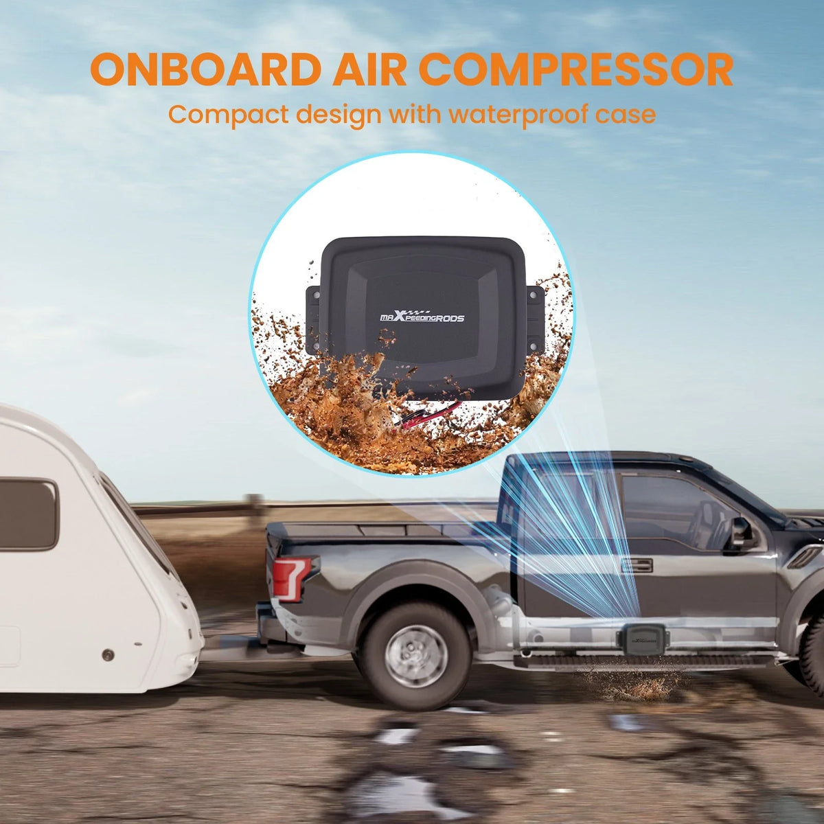 Air Spring Bags with Air Controller Kit for Ram 2500 2WD AWD (2014–2025)