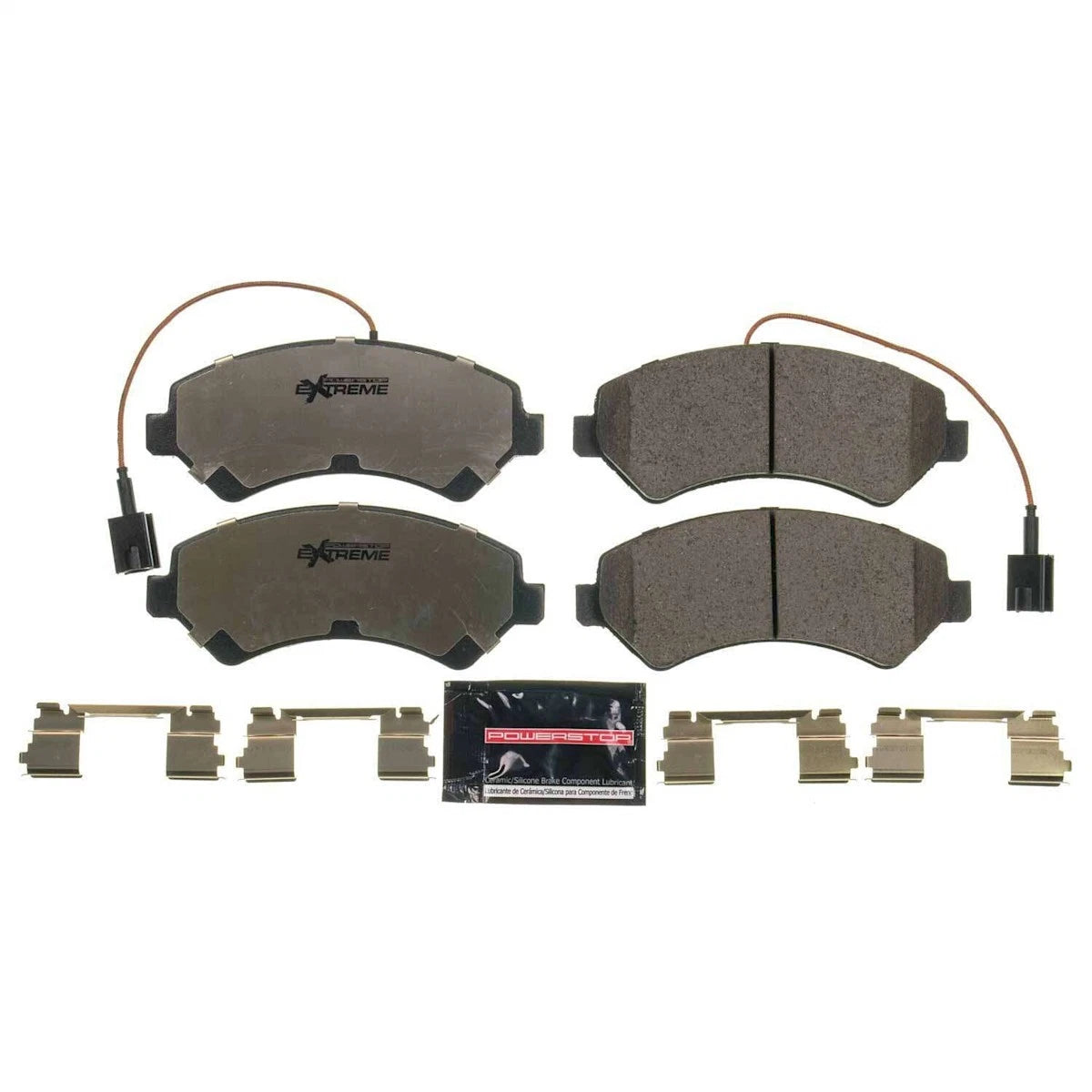 2X Z36-1540A Powerstop Brake Pad Set Front for Ram ProMaster 3500 2500 (2014–2021)