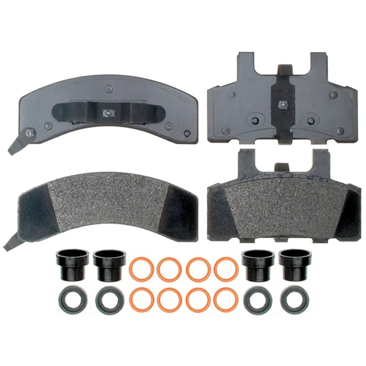 2X Brake Pad Set for Chevy GMC K1500 C1500 K2500 R2500 (1988–1989) 17D369MH