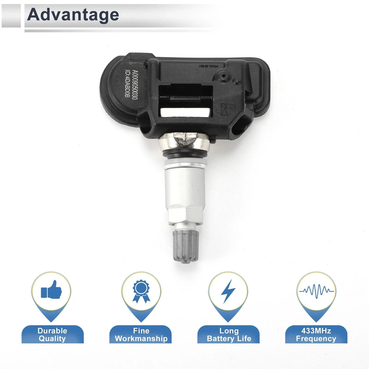 Tire Pressure Sensor for Mercedes-Benz C350 (2007-2015) 1 x 433MHz