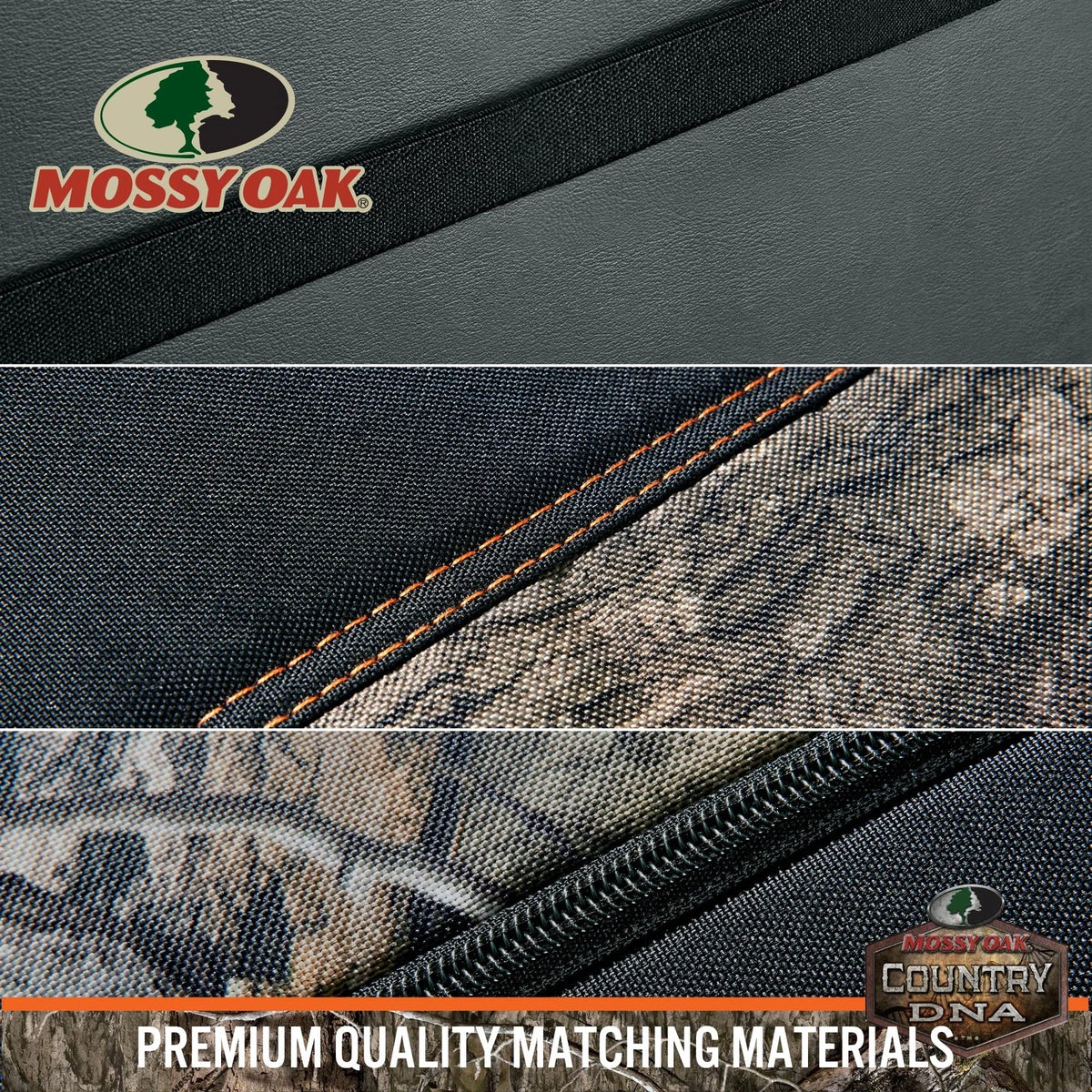 Mossy Oak Low Back Camo Oxford Rear Seat Cover for Full Size Truck