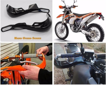 Black Hand Guards for Honda Yamaha Kawasaki Suzuki Pit Bike