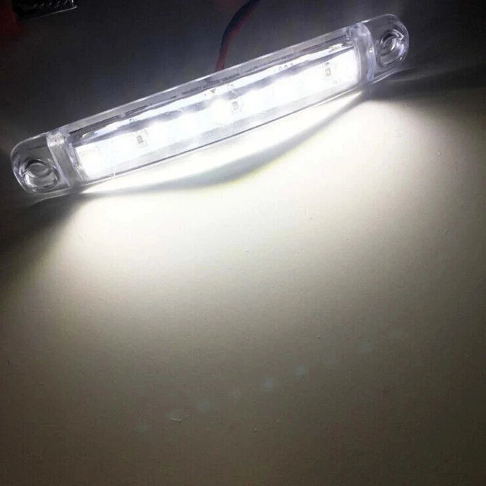10X Universal White LED License Plate Light for Car SUV Truck RV