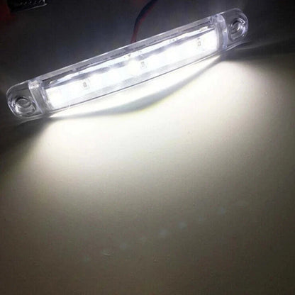 10X Universal White LED License Plate Light for Car SUV Truck RV