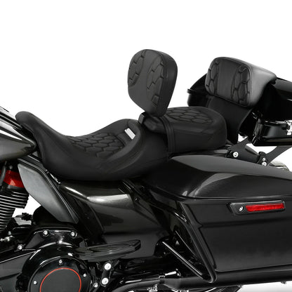 Seats & Backrest Pad for Harley CVO Road Glide (2014–2023)