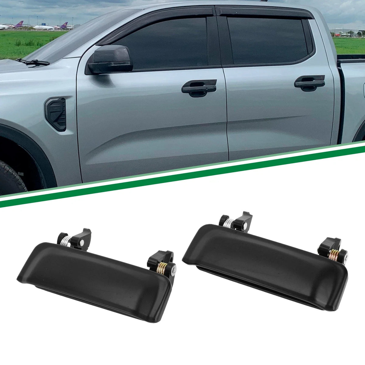 Set of 2 Exterior Door Handles for Ford Ranger (2001–2011) No.2L5Z1022404BAA