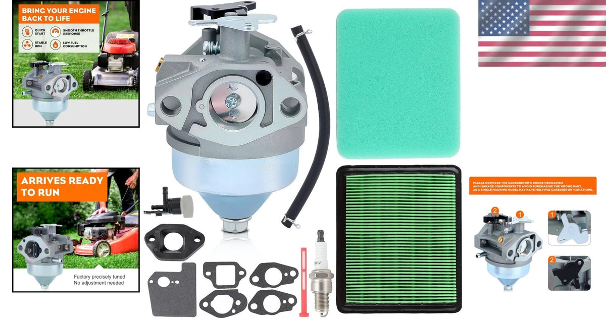 Carburetor for Honda HRX 217 (GCV 190) Lawn Mower