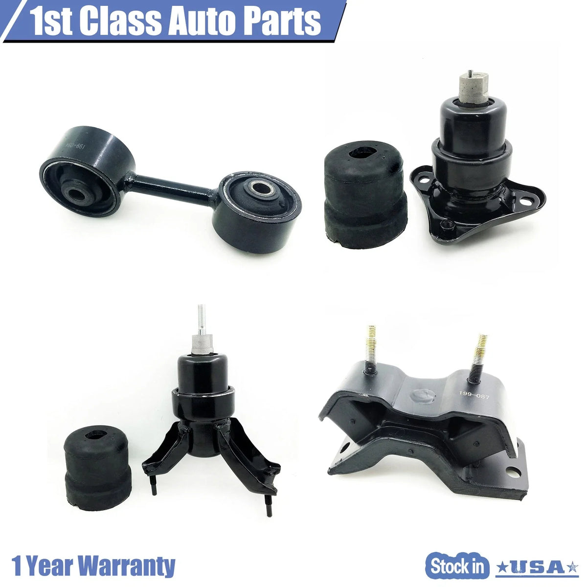 Transmission & Motor Mount Set for Toyota Camry (A6235 A6277 A6253 A6256)