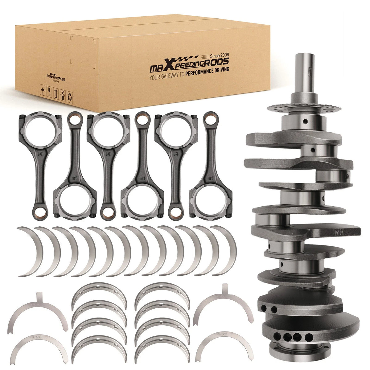 Engine Rebuild Kit Crankshaft Rod for Toyota 4Runner SR5 (2003–2009) 7HTK2P