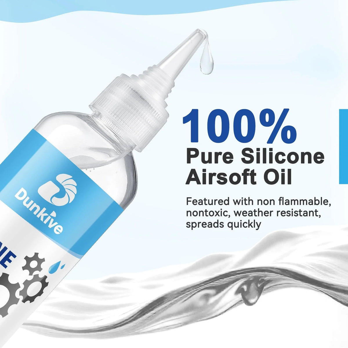 6 oz Airsoft Oil with Needle Oiler for Airsoft Guns (2010–2023)