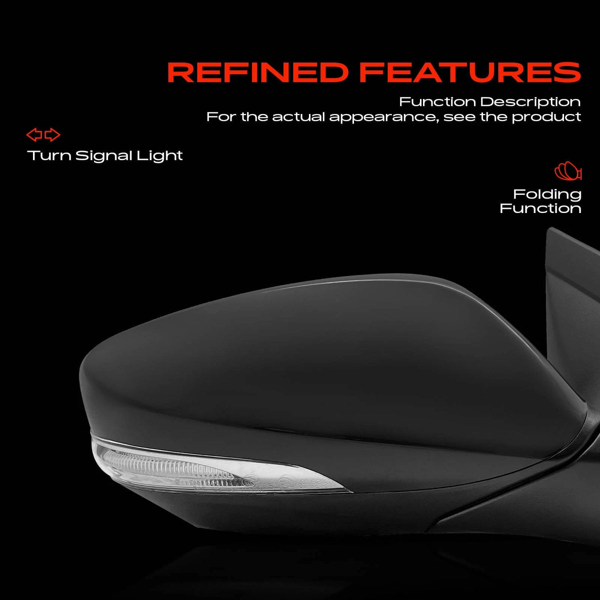 Power Side Mirror for Hyundai Accent (2012–2017) - 876201R240, HY1321182