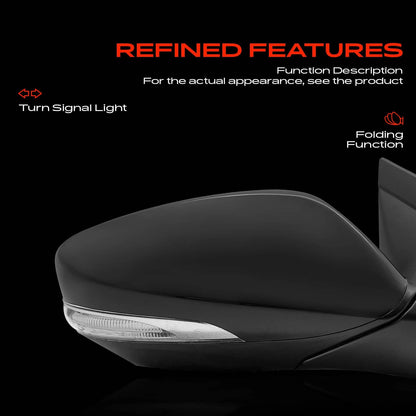 Power Side Mirror for Hyundai Accent (2012–2017) - 876201R240, HY1321182