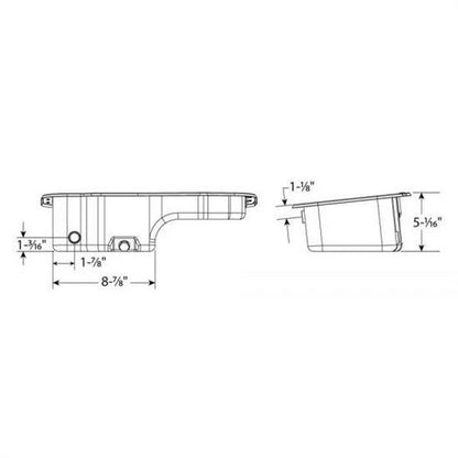 Moroso Oil Pan for Acura Honda B Series (Stock Depth, 20911)