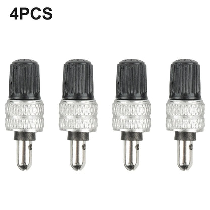 Set of 4 High Performance Bike Valve Replacement Kit for Dunlop & Germany Valves