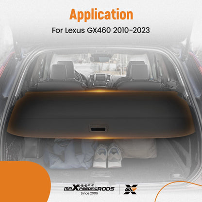 Cargo Cover for Lexus GX460 (2010–2023) Waterproof Aluminum