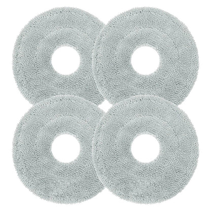 4 Pack Mop Cloth Kit for LEFANT M3L Robot Vacuum Cleaner
