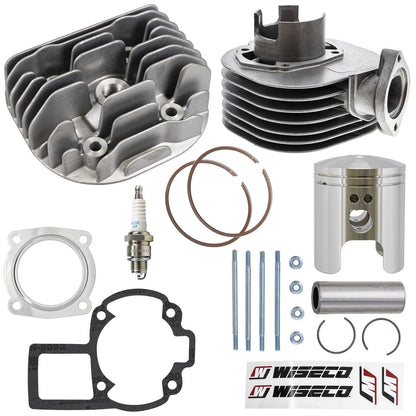 Wiseco Piston Gasket Stud Kit for Suzuki LT80 Kawasaki KFX80 (MK1012512, 11005-S006, 11210-40B01)