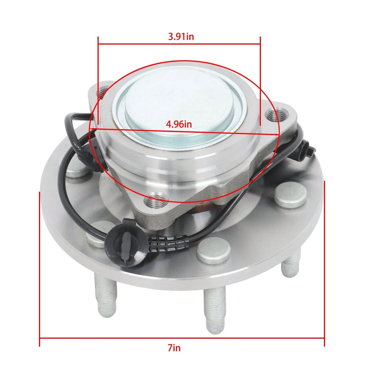 Wheel Hub Bearing for Chevy Silverado GMC Sierra 1500 Tahoe Yukon (2007–2018)