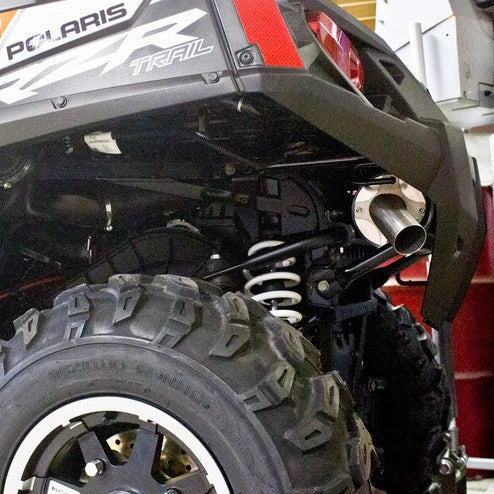 HMF Titan QS Blackout Slip On Exhaust for Polaris RZR 570 (2012–2019)