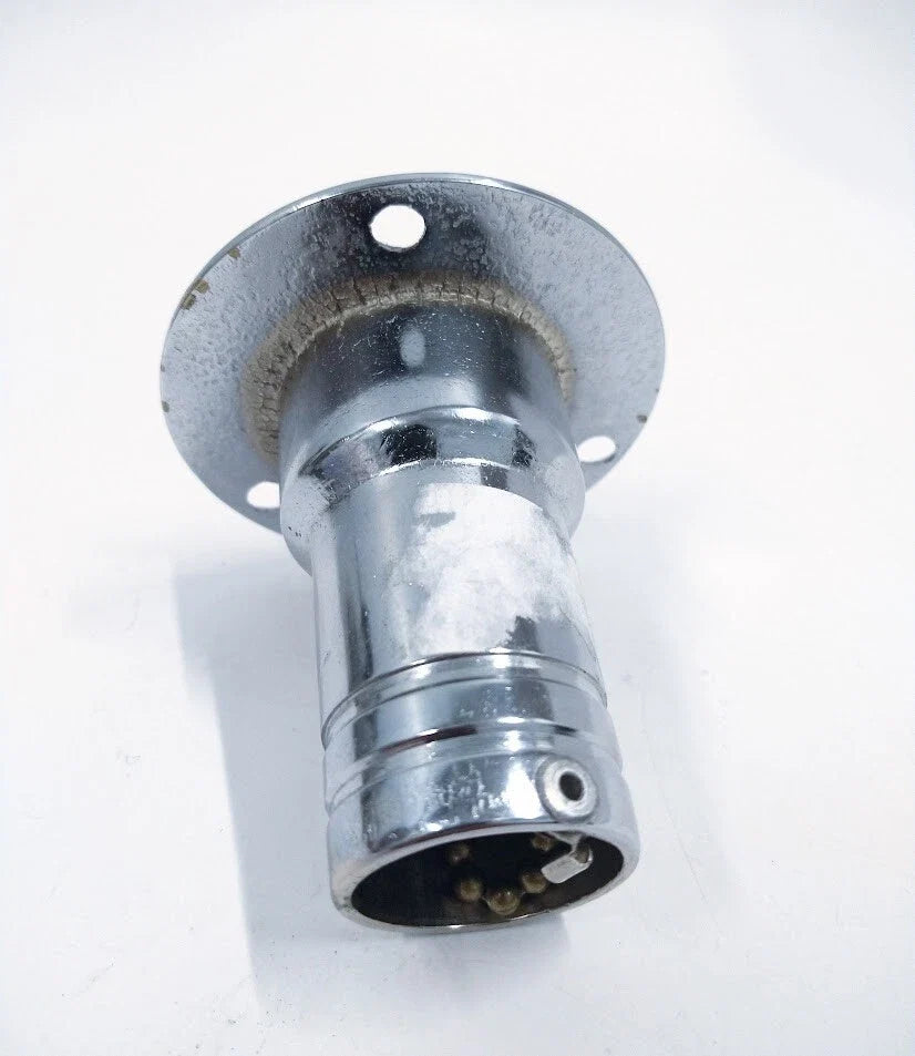 2'' Chrome Diesel Fuel Gas Deck Fill for Marine Boat with Keyless Red Cap