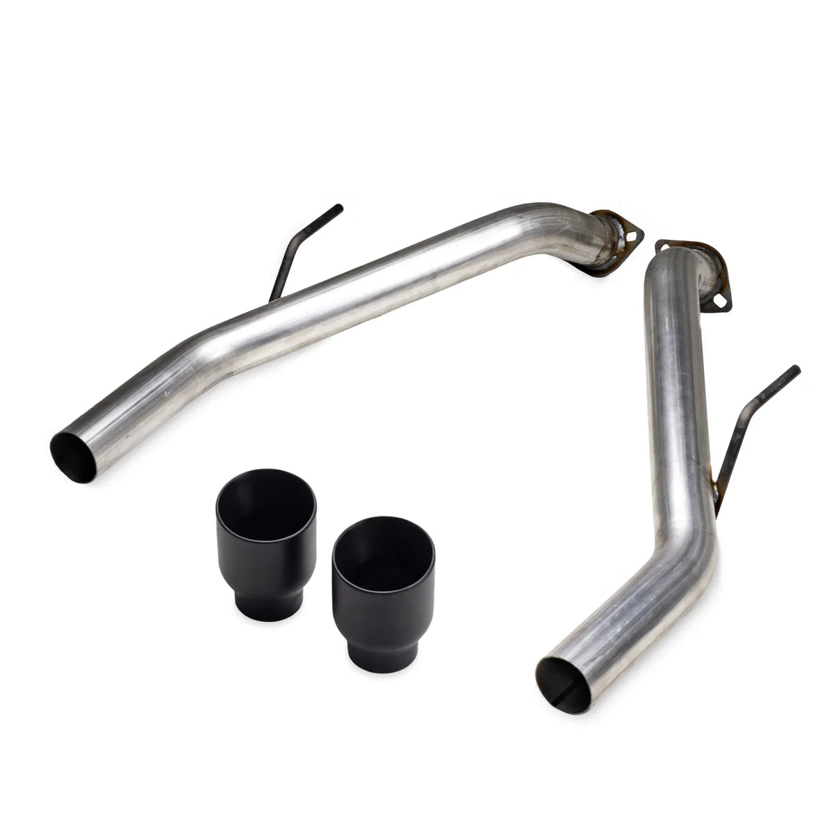 Muffler Delete for Infiniti Q50 (2014–2024) 2.5" Textured Black Tips
