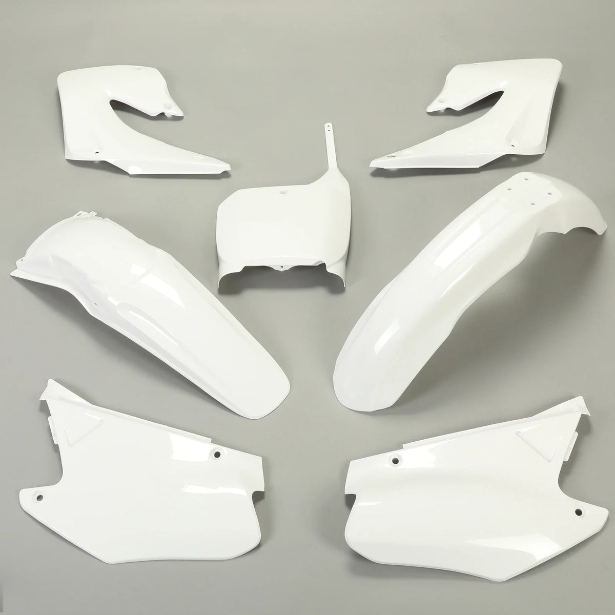 Restyle White Plastic Kit for Honda CR125 CR250 CR125R CR250R (2000–2001)