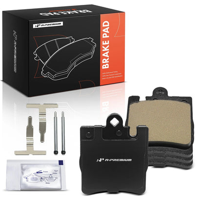 Set of 4 Rear Ceramic Brake Pads for Mercedes-Benz C230 C280 C350 C240 (2003–2007) P-876, P.876