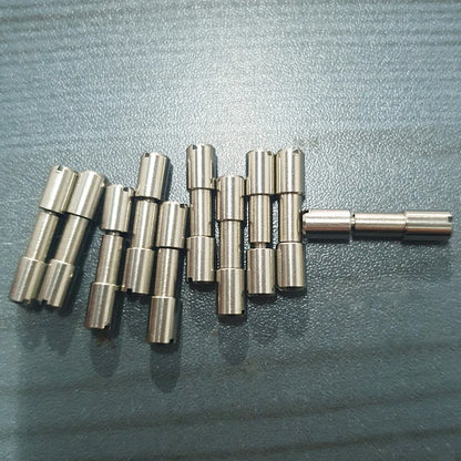 10X Stainless Steel Handle Knife Fasteners for DIY Projects