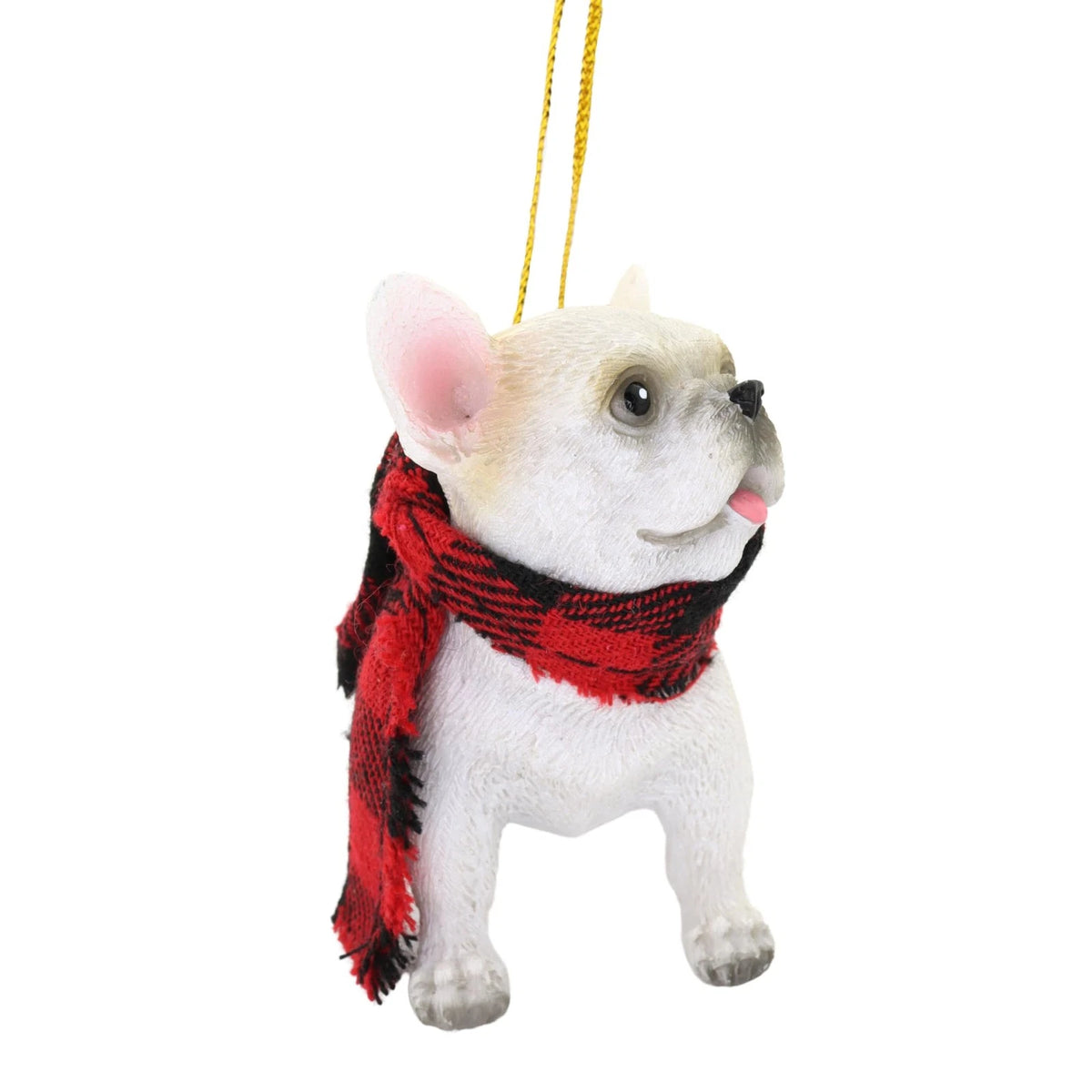 Bulldog Christmas Ornament for Festive Pet Decoration