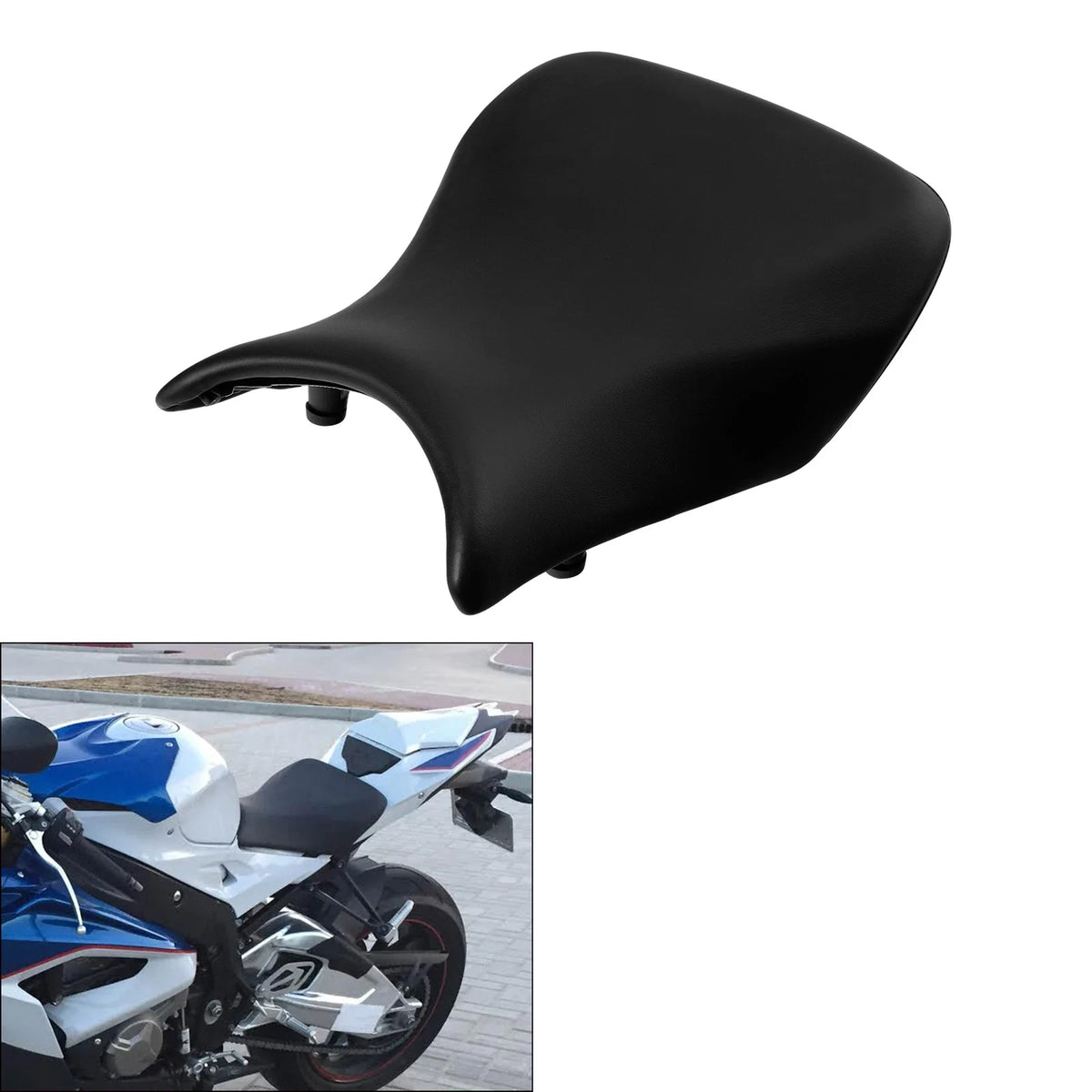 Front Rider Driver Solo Seat for BMW S1000RR (2012–2018), HP4 (2012–2014)