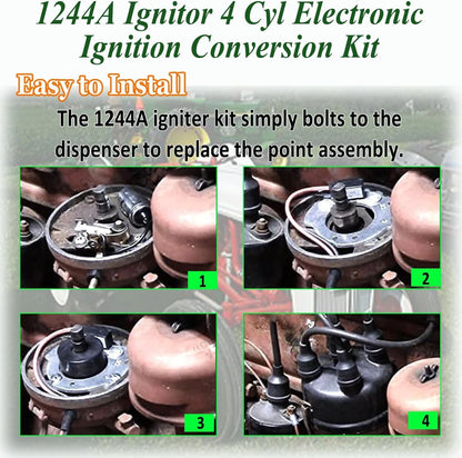 Ignitor Conversion Kit for Ford Tractors 2N 8N 9N (500-800 Series) For00819