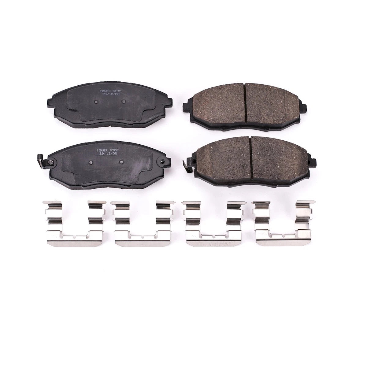 Set of 2 Powerstop Brake Pad Sets 17-1031 for Chevy Suzuki Verona Epica (2004–2006)
