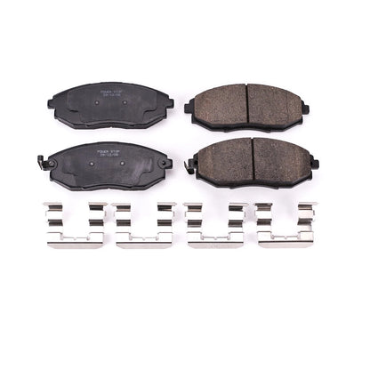 Set of 2 Powerstop Brake Pad Sets 17-1031 for Chevy Suzuki Verona Epica (2004–2006)