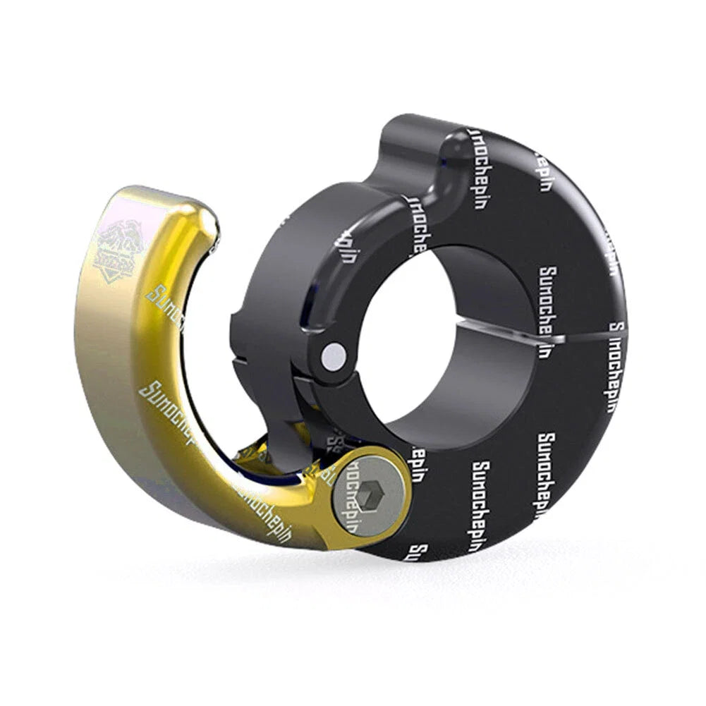 CNC Aluminum Helmet Hook Holder for Motorcycle ATV (21-28mm Handlebar)