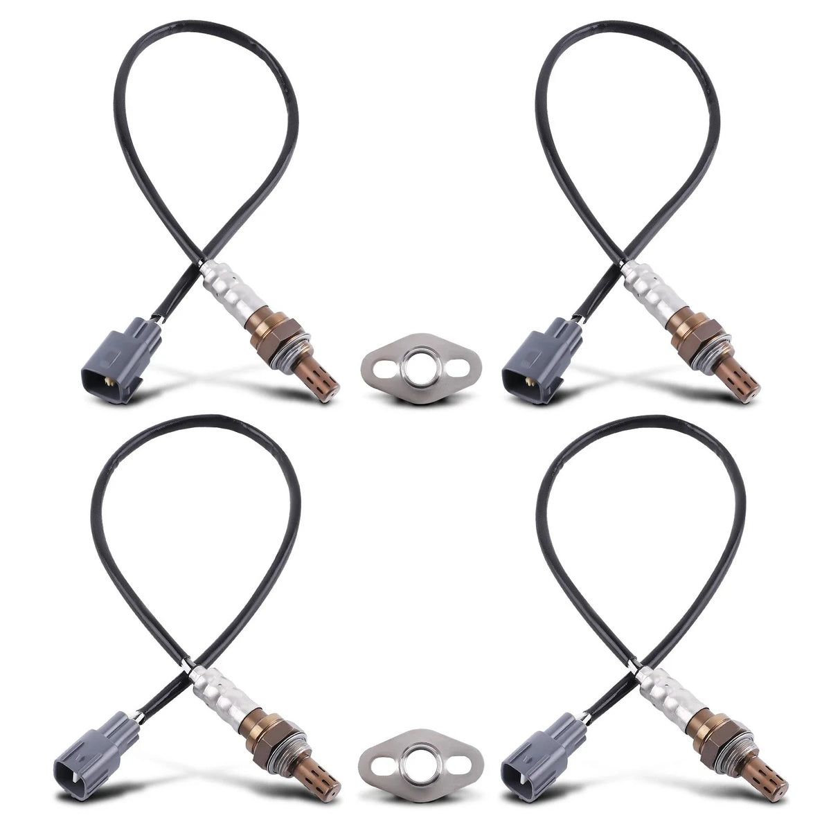 4X Oxygen Sensor for Toyota Sequoia SR5 4.7L 4WD (2001–2004) 234-4161 234-4169