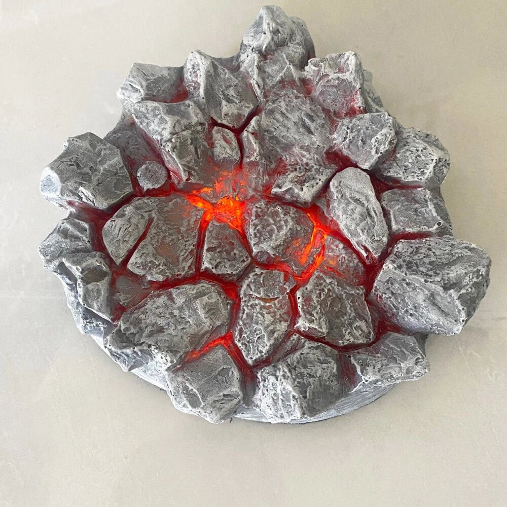 LED Light Scene Battle Platform Magma Base for Action Figure 3 Kinds