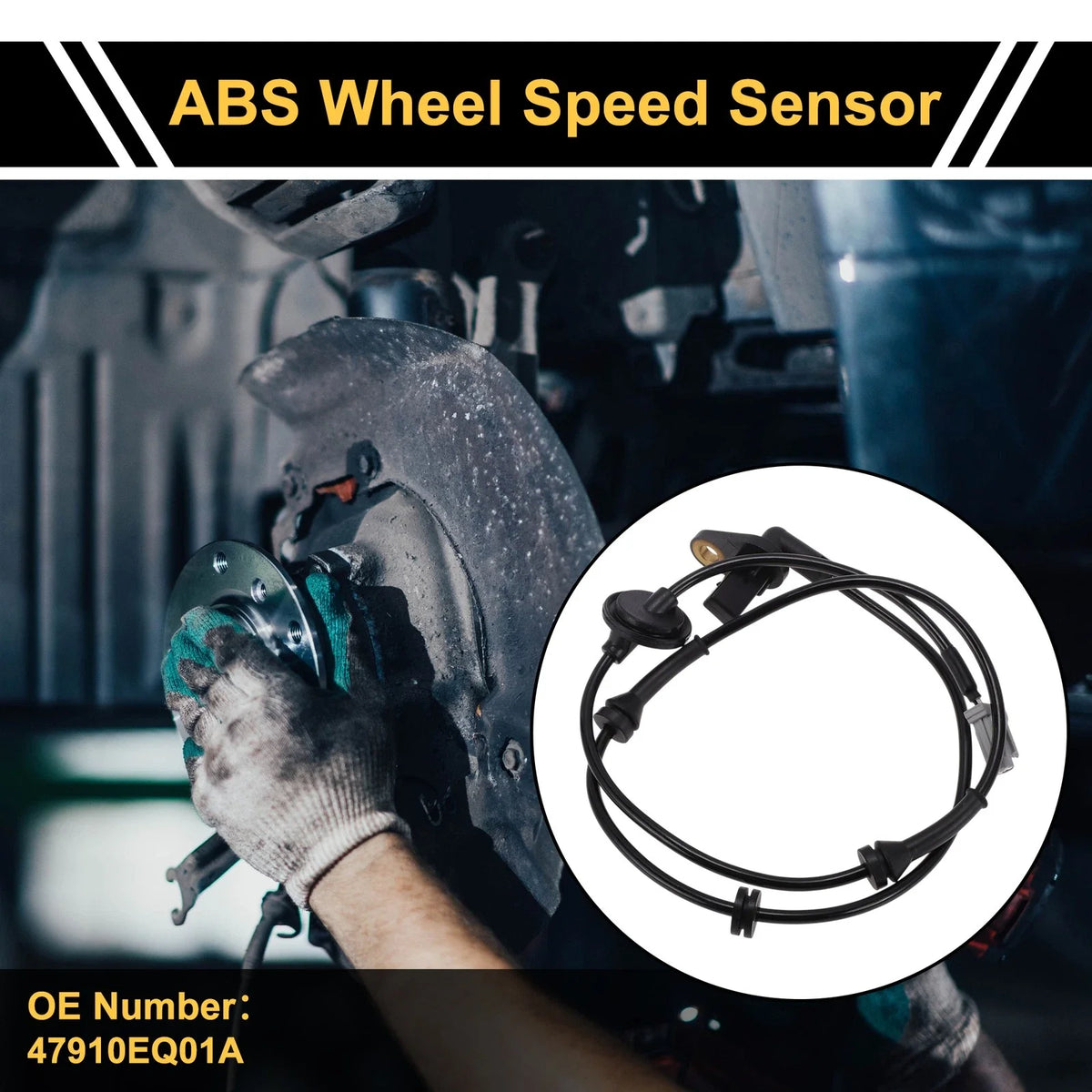ABS Wheel Speed Sensor No. 47910EQ01A for Nissan X-Trail (2002–2007)