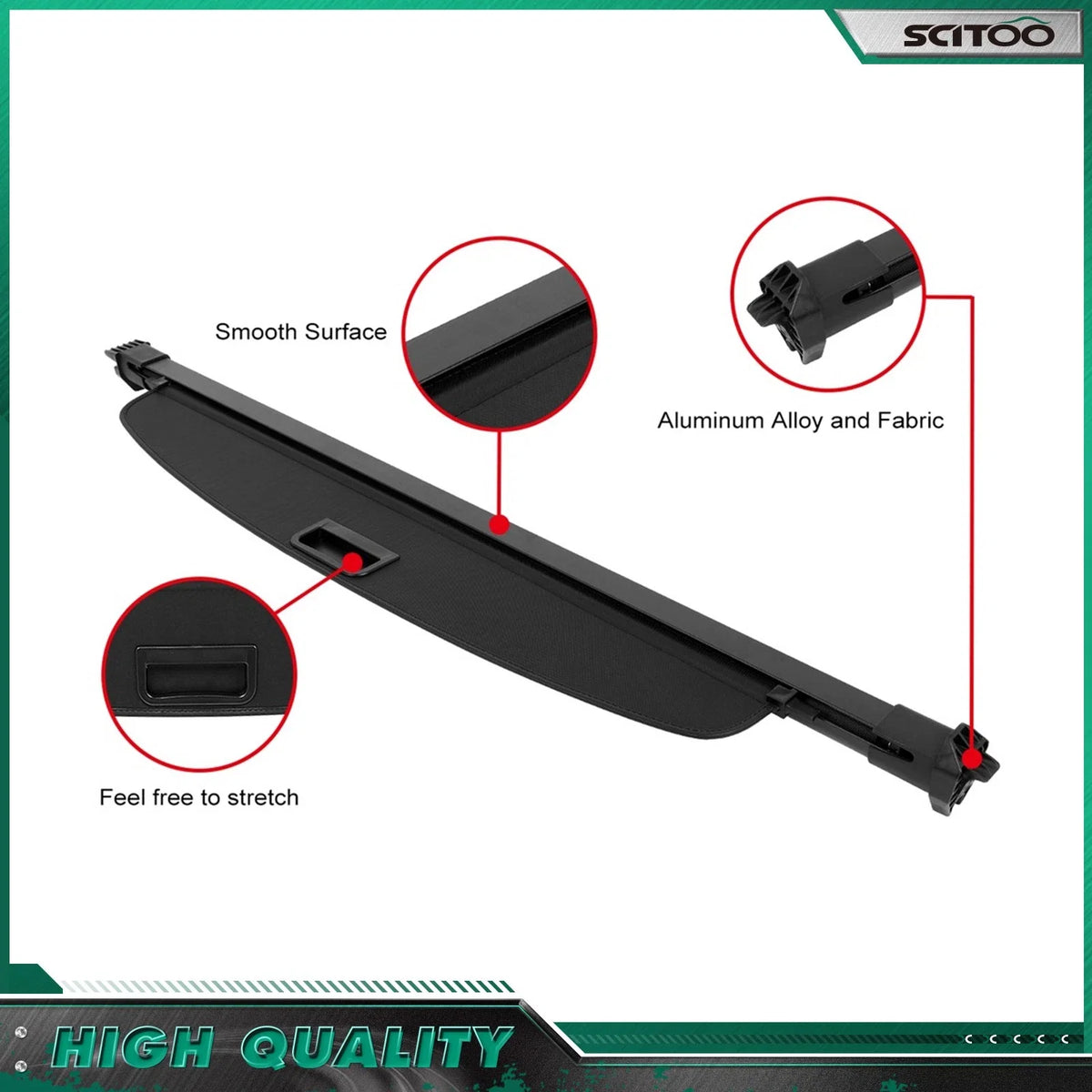 Cargo Cover for Jeep Grand Cherokee (2022–2024) 3 Row WL