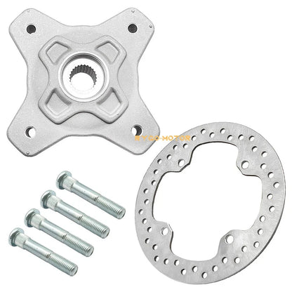 Front Wheel Hub & Brake Rotor Studs Kit for Polaris Scrambler 850/XP 850/XP 1000
