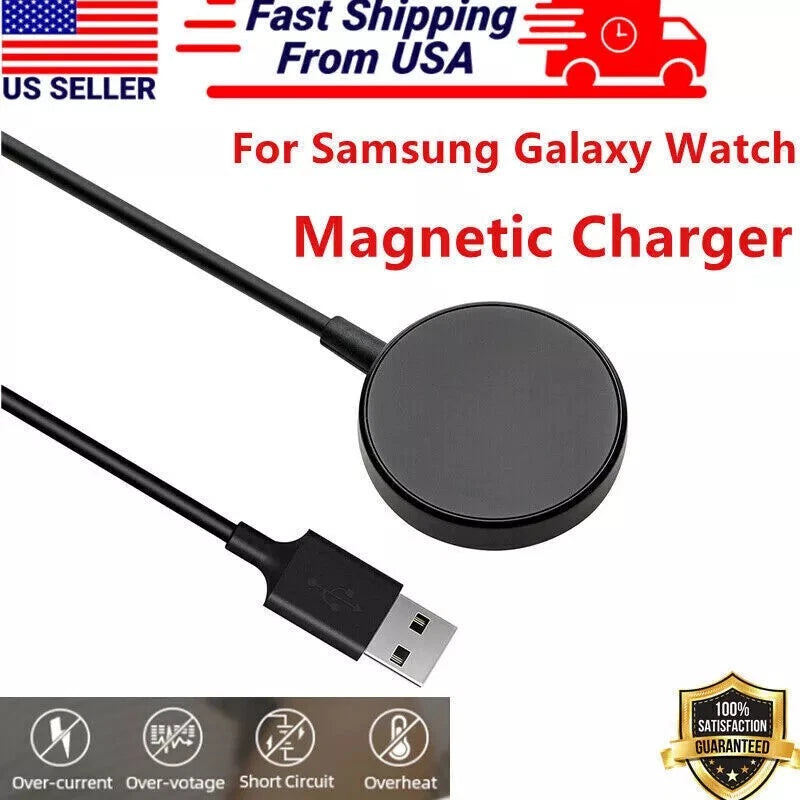 Wireless Magnetic Charger Dock for Samsung Galaxy Watch 5 Pro/6/4/3 Active2
