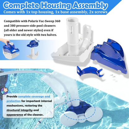 Top & Base Assembly for Polaris Vac-Sweep 380/360 Models