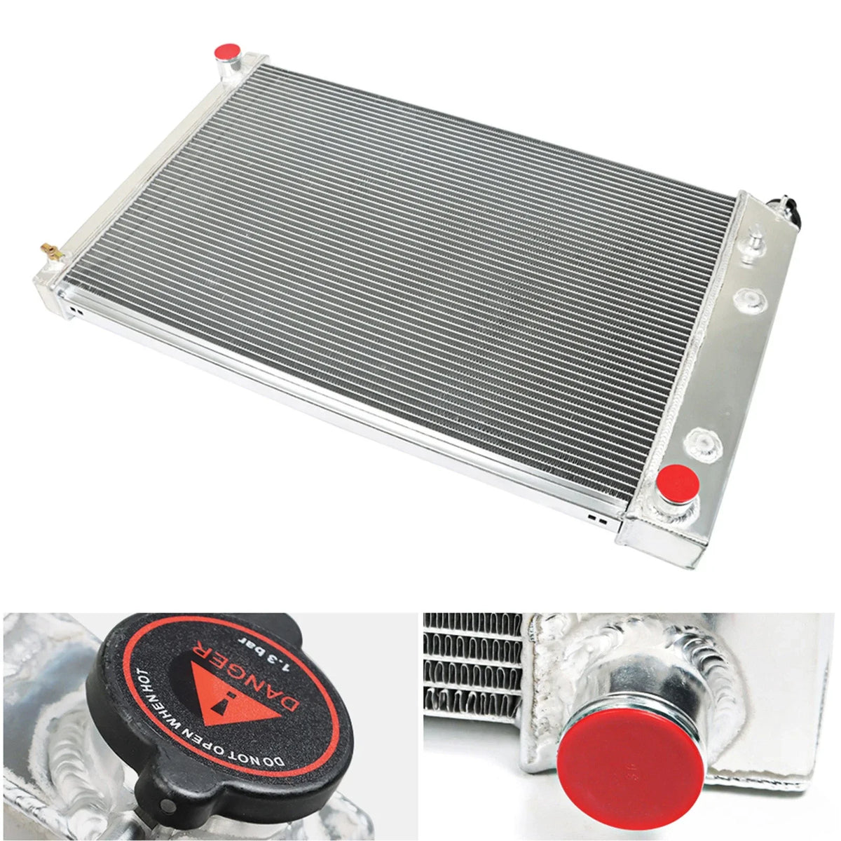 4 Row Radiator for Chevy GMC C/K C10 C20 C30 K5 Blazer (1978–1986)